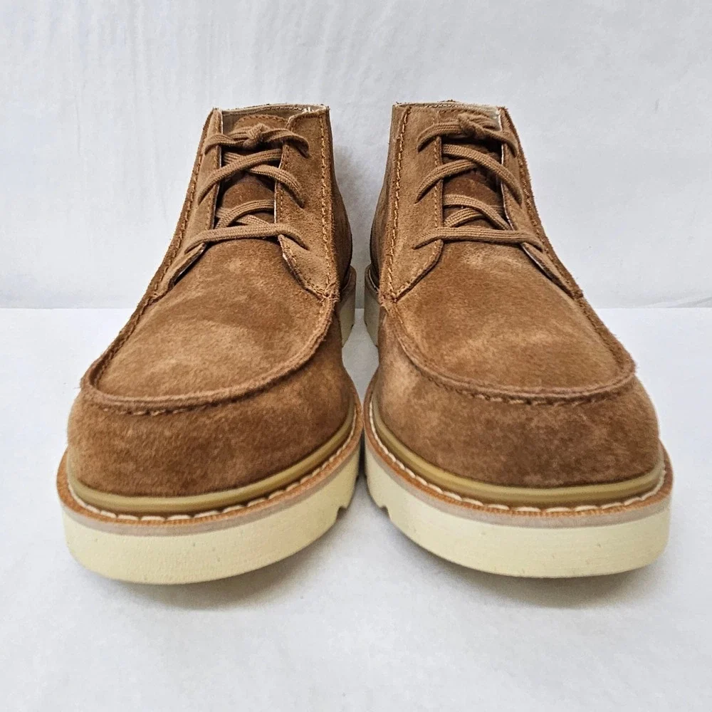 SOREL Slabtown 62 Stoic Mid Chukka Boots NM5306-242 Velvet Tan Mens Size 10
